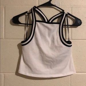 White Crop Top